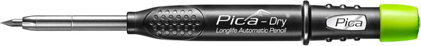 Pica 3030 + 4040 Dry Pen Including Special Lead Base Set, Carpenter'S Pencil, Green, Blue, White