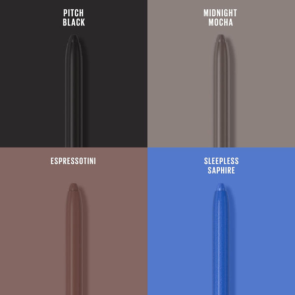 Maybelline Tattoo Studio Automatic Gel Pencil Waterproof Eyeliner, Blendable, Smudge Resistant, Matte Eyeliner for up to 36HR Wear, Expressotini