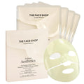 THE FACE SHOP Vita-Toning Vegan Collagen Face Mask, Korean Glass Skin Essential, Hydrogel Mask for Moisturizing & Skin Elasticity, Improves Uneven