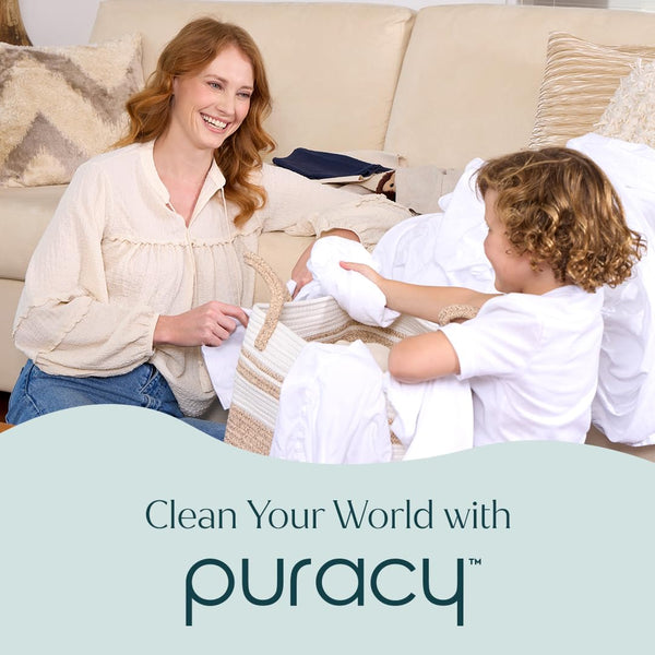 Puracy Dishwasher Pods, Natural Dishwasher Detergent, Free & Clear Dish Tabs - Enzyme-Powered, Spot & Residue Free - Tiktok Trend Items, Must