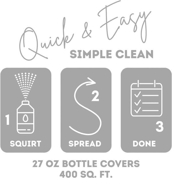 Quick Shine Multi-Surface Floor Finish 27 oz-2 Pk, Deep Rich Shine 27 oz. 27 Fl Oz (Pack of 2)