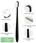 EasyHonor Extra Soft Toothbrush for Sensitive Gums,Micro Fur Manual Toothbrush, 20000 Soft Floss Bristle for Pregnant Women, Elderly, etc.