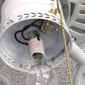Ceiling Fan Light Switch Zing Ear Pull Chain ZE-109 Fan Light Switch, On-Off Speed with Pull Chain Compatible with Ceiling Fans, Lamps and Wall
