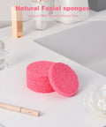 METUUTER 50 PCS Compressed Facial Sponges for Estheticians- 100% Natural Cellulose Face Sponge Professional Cosmetic Spa Sponges for Face