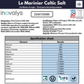 Le Marinier Celtic Salt Organic Grey Coarse, 1.1lb - 18oz. Mineral Rich 100% Natural and Unrefined French Sea Salt Organic. Hand Harvested Mineral
