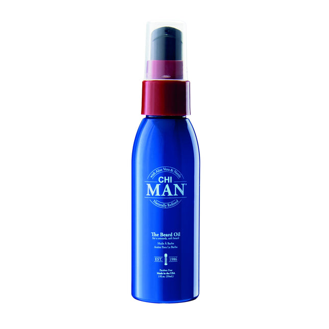 CHI Man Beard Oil, Moisturizes & Softens Beard, Formulated with Vitamin a & E, O
