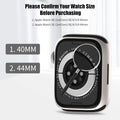 COMMUTER 4 Pack Case Compatible with Apple Watch 40mm Series SE 3nd Gen 2025 SE 2/1 6 5 4 with Tempered Glass Screen Protector, Ultra-Thin Hard PC