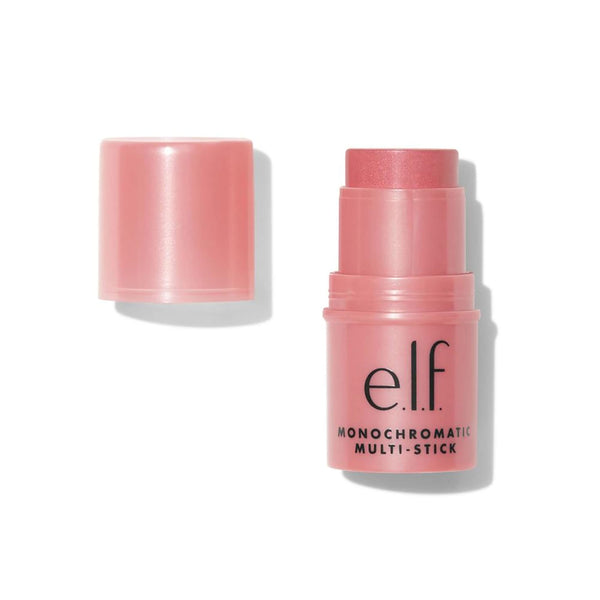 e.l.f. Monochromatic Multi Stick, Travel-Sized Luxuriously Creamy & Blendable Color, For Eyes, Lips & Cheeks, Vegan & Cruelty-Free, Dazzling