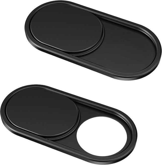 Cloudvalley Webcam Cover Slide[2-Pack], 0.023 Inch Ultra-Thin Metal Web Camera Cover for Macbook Pro, Imac, Laptop, PC, 
