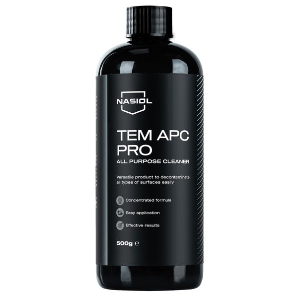 Nasiol Tem Apc Pro Car Interior All Purpose Cleaner-500 Gr-Seat, Roof, Plastic, Upholstery, Tire Cleaning, Detailing, Super Strong Stain Remover,