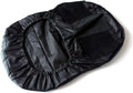 POWERWORKS Weatherproof Deluxe Riding Lawn Mower Seat Cover, Medium, Black