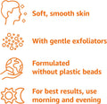 Amazon Basics Gentle Exfoliating Face Wash, Replenishing Daily Facial Cleanser, Refreshing, 6.78 fl oz (Pack of 1)