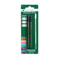 Monteverde Ballpoint Refill to Fit Cross Pens, Medium, Blue/Black, 2 Pack Blue/Black 2 Count (Pack of 1)