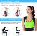 Thoracic Back Brace Posture Corrector - Magnetic Support for Neck Shoulder Upper and Lower Back Pain Relief - Perfect Posture Brace for Cervical