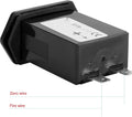 Mechanical Engine Hour Meter AC 110V 120V 220V 230V for Air Compressor Golf Cart Club House Generator ATV Chainsaw Tiller Chipper