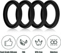 4pcs Silicone Replacement Gaskets Classic for Stanley, Silicone Seal Gasket for Thermos Compatible With Stanley Classic 20 oz 1.0 QT 1.5 QT 2 QT