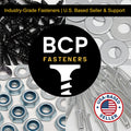 BCP Fasteners #8 x 1/2", 100 Qty Phillips Small Black Modified Truss Head Screws, Deep Thread Sharp Point, Carbon Steel Black Phosphate Coated