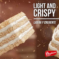 Bauducco Vanilla Wafers - Crispy Wafer Cookies With 3 Delicious, Indulgent, Decadent Layers of Vanilla Flavored Cream - Delicious Sweet Snack or