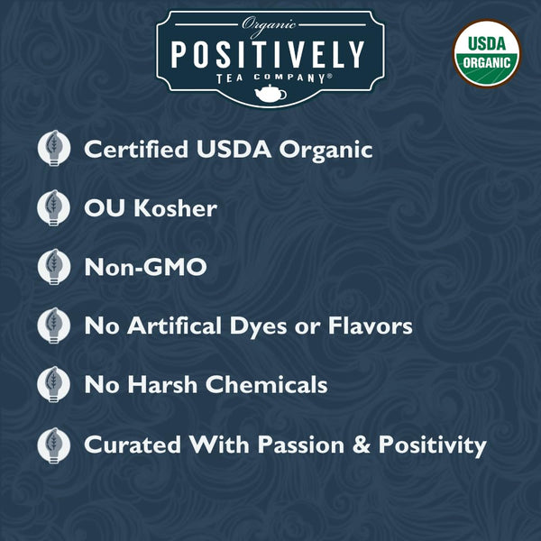 Organic Positively Tea Company, Chai Tea Sampler, Loose Leaf, 4 Ounce, 3 Pack