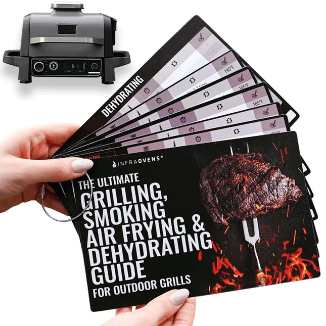 INFRAOVENS Cooking Guide Accessory for Ninja Woodfire Outdoor Grill & Smoker, Wa