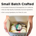 Sumbody USA Made Mini Self Care Gift Set - (6pcs) Men, Women, Teens, All Natural Aromatherapy Body Care Set Skin Care Box, Spa Baskets,