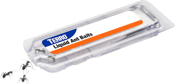 TERRO Ant Killer Bait Stations T300B - Liquid Bait to Eliminate Ants - 12 Count Stations for Effective Indoor Ant Control