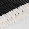 500PCS Lip Wands Applicators Disposable - Vaincre Lip Brush, Lipstick Lint Free Brush Makeup Gloss Wands, Makeup Applicator Beauty Tool Kits Black
