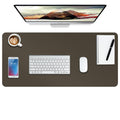 Ã¢ÂÂBoutilon Leather Desk Pad 30" X14",Non-Slip Mouse Pad,Office Desk Mat,Waterprooft PU Leather Desk Blotter,Desk Pad Protector,Desk Writing