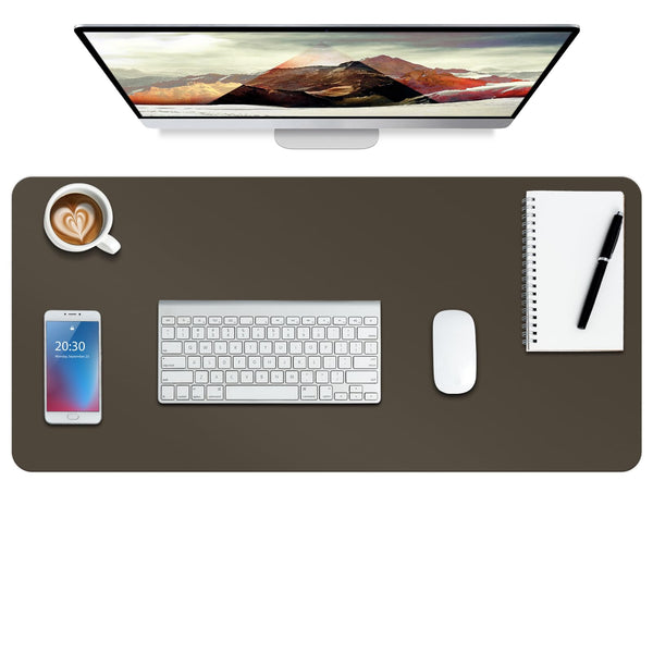 Ã¢ÂÂBoutilon Leather Desk Pad 30" X14",Non-Slip Mouse Pad,Office Desk Mat,Waterprooft PU Leather Desk Blotter,Desk Pad Protector,Desk Writing