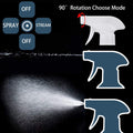 Plastic Spray Bottle, 17oz Refillable Versatility Sprayer, Clear, 4 Pack Clear 16.9 Ounces (Pack of 4)