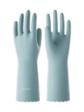 LANON Protection wahoo Skin-Friendly Dishwashing Cleaning Gloves, Dishwashing Kitchen Gloves with Cotton Flocked Liner, Non-Slip, Surf Spray,