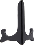 Juvale Wooden Plate Stands for Display - Plate Holders for Showcasing Collectible Items - Photo & Artwork Picture Holders for Tables - Lightweight