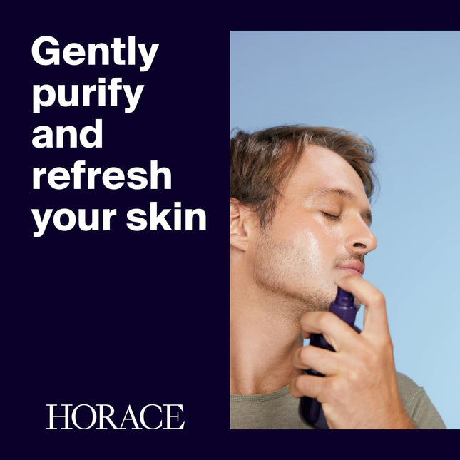 HORACE Tonic Lotion for Men - Toner Spray with Prebiotics - Gentle Skincare for 