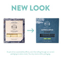 Crate 61 Organics, Handmade in Canada, Plant Based Cold Process Natural Bar Soap For Face And Body, With Premium Essential Oils, For Men And Women