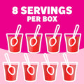 Jell-O Variety Pack Orange Cherry Lime Strawberry Raspberry 6 Oz (5-Pack)