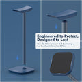 Headphone Stand, Desktop Headset Holder Heavy Base Desk Earphone Stand Aluminum Gaming Headset Hanger Rack for Airpods Max, Airpods, Airpods Pro,