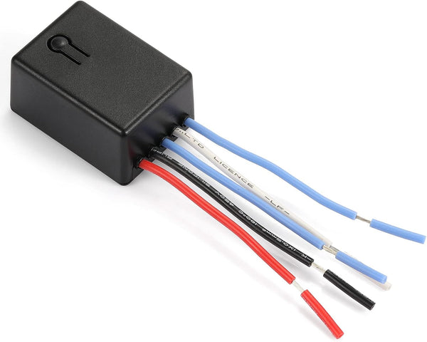 QIACHIP Mini Wireless Remote Control Switch DC 6V 12V 24V 36V 60V 1 Channel RF Relay Latched Switch for LED Light, Car Battery, Door Lock 1