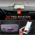 【2-Pack】 Magnetic Phone Holder for Car【Strong Magnets】 Carmount 2.0 Magnetic Phone Mount for Car【360°Rotation】 Car Mount for Cell Phone Holders