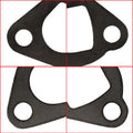 FLYPIG 2pcs Muffler Exhaust Gasket Fits for Honda GX110 GX120 GX160 GX200 5.5HP 6.5HP Engines 16212-ZE0-800 for Predator 212cc GX160 Harbor
