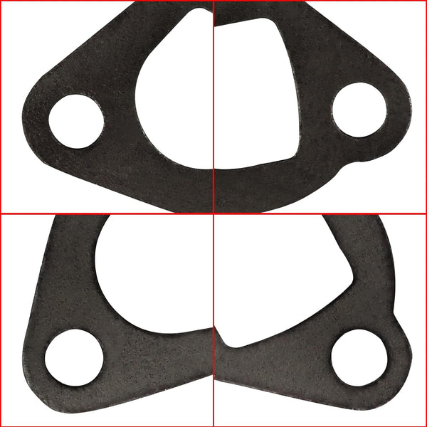 FLYPIG 2pcs Muffler Exhaust Gasket Fits for Honda GX110 GX120 GX160 GX200 5.5HP 6.5HP Engines 16212-ZE0-800 for Predator 212cc GX160 Harbor