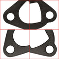 FLYPIG 2Pcs Muffler Exhaust Gasket Fits for Honda GX110 GX120 GX160 GX200 5.5HP 6.5HP Engines
