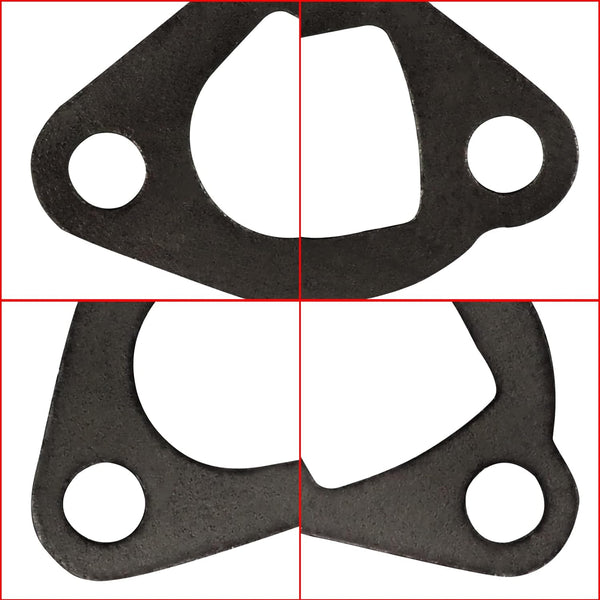 FLYPIG 2Pcs Muffler Exhaust Gasket Fits for Honda GX110 GX120 GX160 GX200 5.5HP 6.5HP Engines