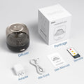Personal Essential Oil Diffuser, 200Ml Ultrasonic Mist Fragrance Aroma Diffusers with 7 LED Color Ambient Light, Small Size for Aromatherapy,