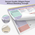 Weekly to Do List Notepad with 52 Undated SheetsÃ¯Â¼Â8.5"ÃÂ11"Ã¯Â¼Â- Weekly Desk Planner for Women & Man, Work and Home - Violet Dream