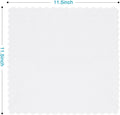 Orighty Microfiber Cleaning Cloth - 24 Pack, White Cleaning Rags 12x11 inch White 24 Pack