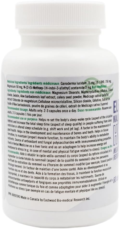 Eleotin Hypno | Serotonin-Free Premium Melatonin Supplement | Restful Sleep & Nighttime Recovery | Health Canada Approved