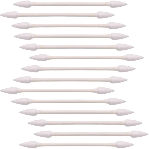 Pangda 400 Count Pointed Tip Cotton Swabs Double Tips Cotton Buds with Paper Stick for Household Cleaning Beauty Tools Personal Care Makeup