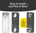 RUBY Monkey Magnets AS-SEEN-ON-TV, Cabinet and Drawer Magnet Sets, Fast and Easy Installation, Just Peel & Stick, Slim Design Fits Virtually