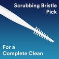DenTek Complete Clean Floss Picks | Removes Food & Plaque | 75 Count 75 Count (Pack of 1) Picks