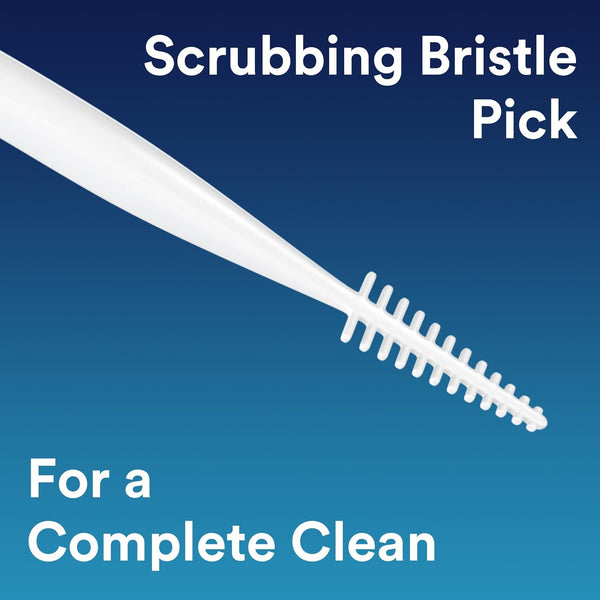DenTek Complete Clean Floss Picks | Removes Food & Plaque | 75 Count 75 Count (Pack of 1) Picks